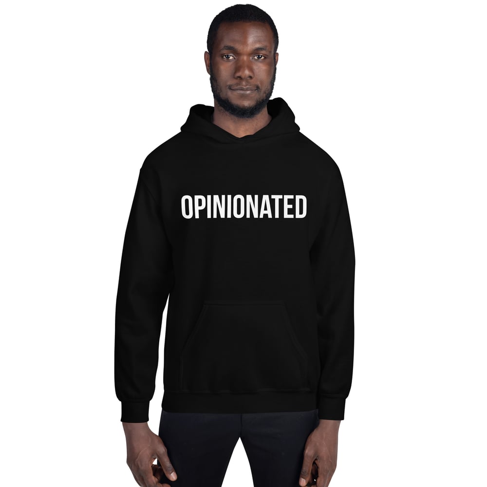 Opinionated Hoodie (Black)