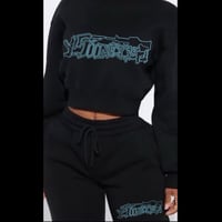 500Mooch Blk Jogger Set (Teal Blue/S)