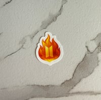 Image 1 of BTS 'FIRE' Sticker