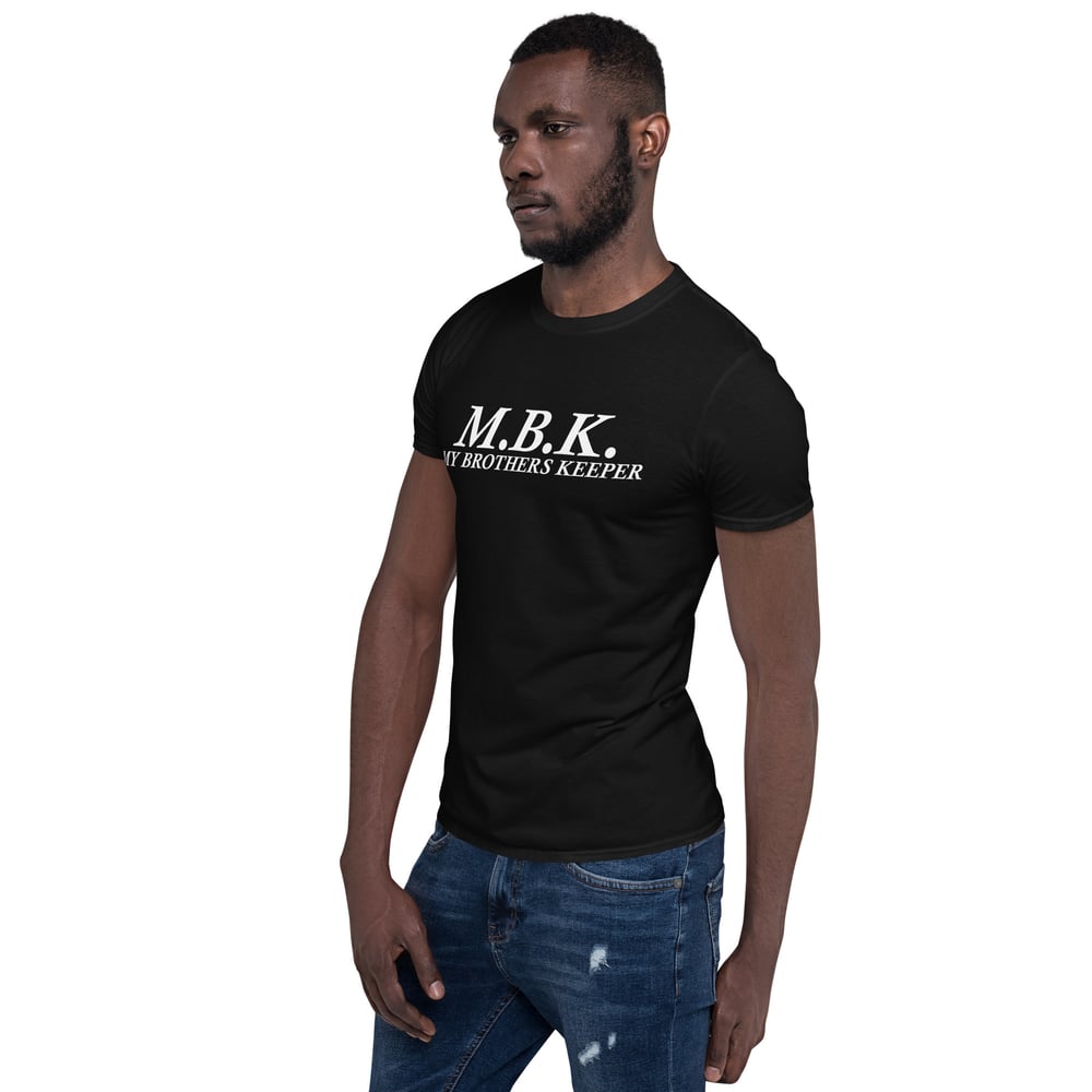 M.B.K. White TXT Short-Sleeve T-Shirt