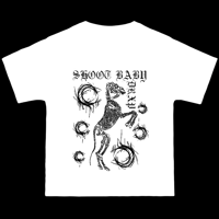 SKELETON HORSE TEE WHITE