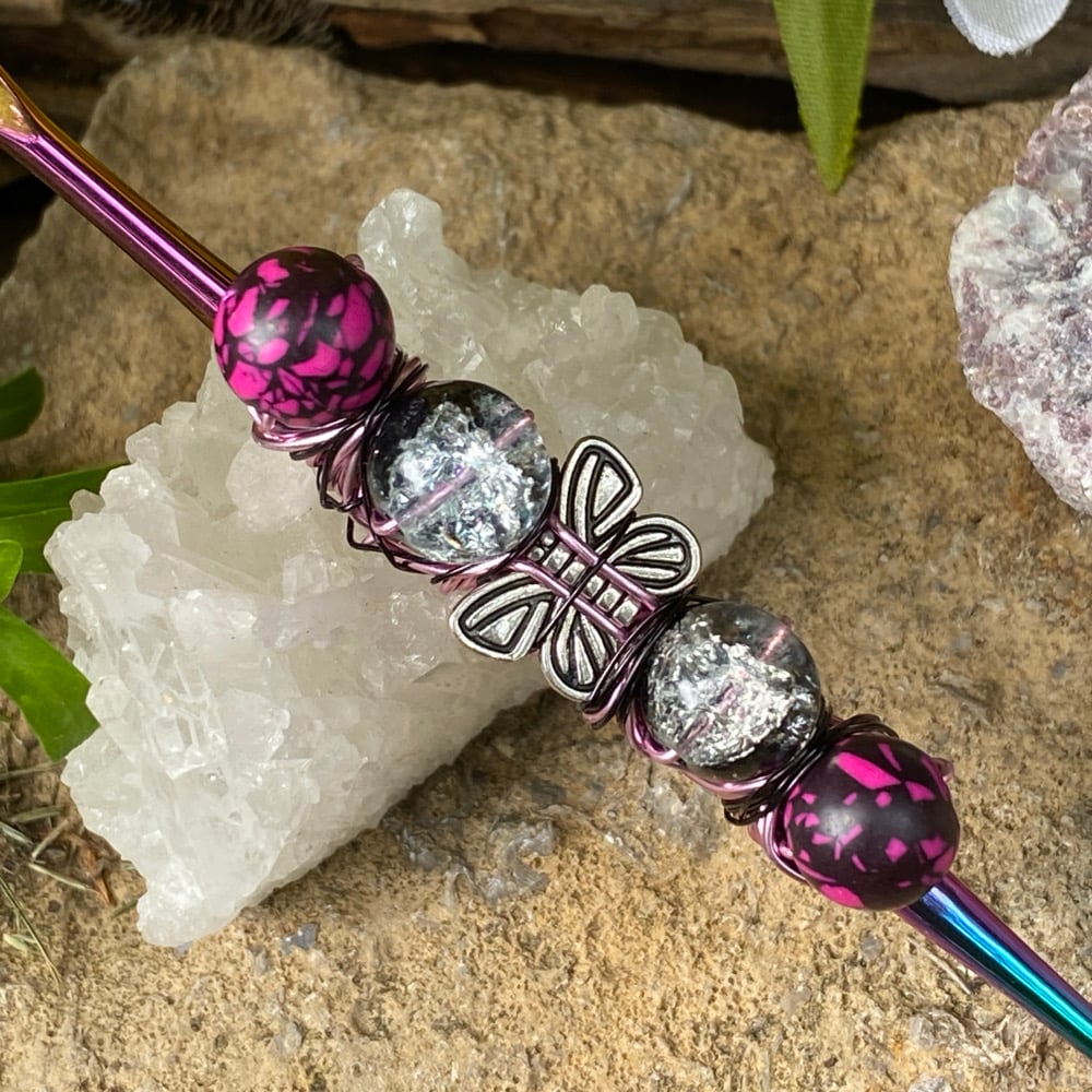 Image of glitter wings wax tool 