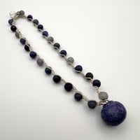 Image 3 of Blue Aventurine Blueberry Car Charm