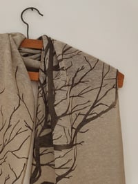 Image 3 of Roots • Hemp scarf ecru