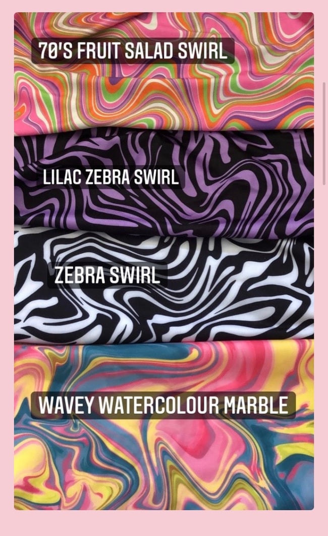 Multiple prints* bikini set 