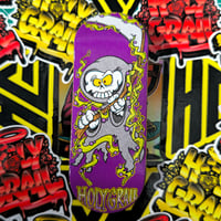 Image 1 of 35mm Popsicle (Knight Mold) "Don't Fear the Reaper" Real Wear Graphic, Glow Top Ply 