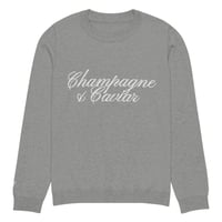 Rich&Girly ‘Champagne & Caviar’ Knit Sweater - Smoke