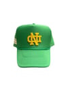 Art of Fame/ Notre Dame Fighting Irish Trucker Cap/ Kelly Green