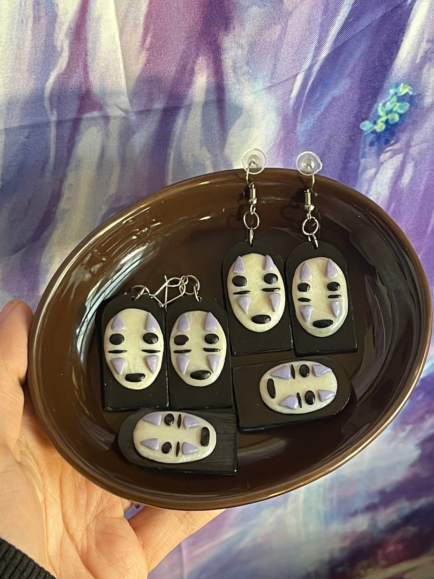 “NO FACE” Earrings - Made to Order