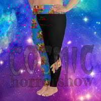 Image 1 of Orange Faygo Clown Plus Size Leggings