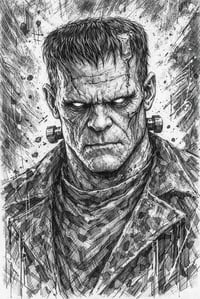 Image 1 of COMMISSIONS-BUST ONLY. (PENCILS)