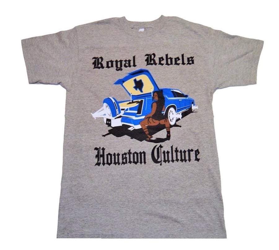 Image of Houston Culture tee / Blue