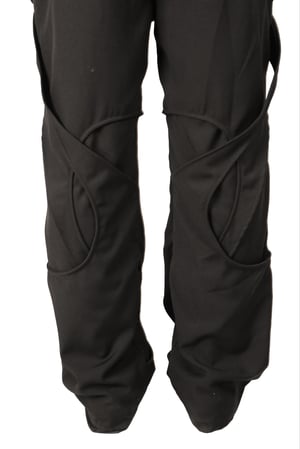 Image of ÆNRMÒUS - Blossoming Pants (Black)