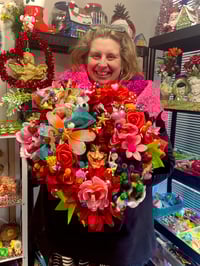 Image 3 of March 29th Hope Springs Eternal Wreath  Making Class