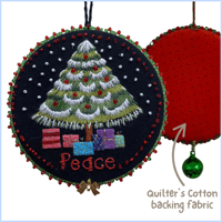 Image 1 of Peace Christmas Ornament