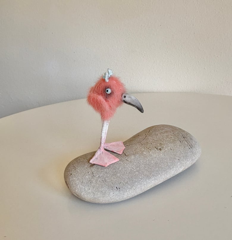 Image of Very Tiny Flamingo Baby