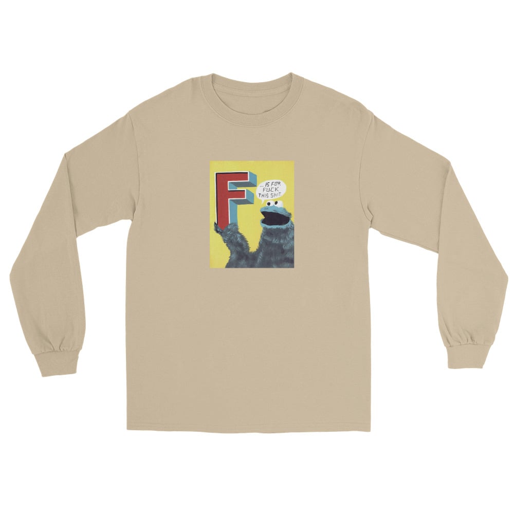 Image of F IS FOR LONG SLEEVE SHIRT