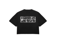 Image 1 of Powered by Jesus Tee (White)
