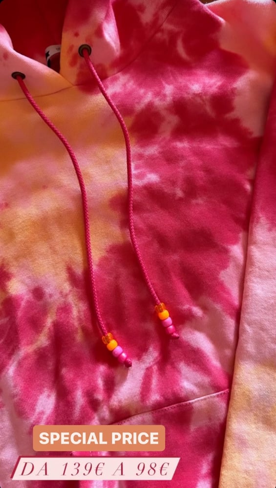 Image of FELPA HOODIE TIE DYE