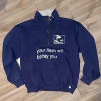 Image 1 of Your flesh foghorn leghorn dicks out schizo 1/4 zip