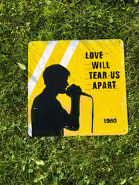 Image 4 of Love - metal plate 30 x 30 cms 