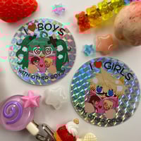 Image 2 of yaoi yuri stickers