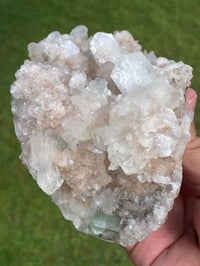 Image 4 of Green Apophyllite Cluster Specimen #1843