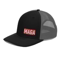 Image 6 of MAGA Donald Trump Hat Cap USA Richardson 112 Trucker Cap from PatriotsCo.com