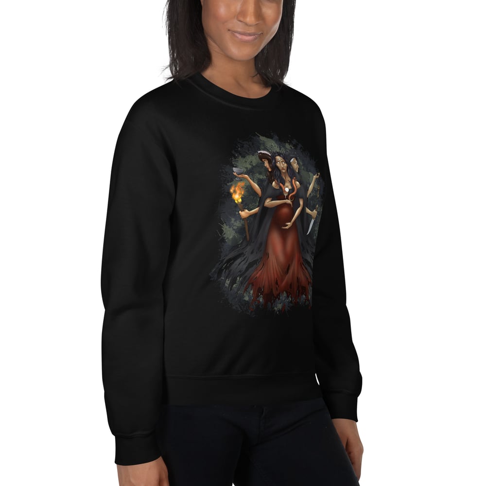 Triple Goddess Brown Skin Variant Crewneck