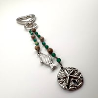 Image 1 of Silver Sea Life Bag Charm