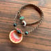 Image of Hawaiian sunrise shell necklace with Tahitian pearls 18 inch