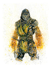 Image 2 of 5-Print Set Mortal Kombat 6x8 Signed Art Print Set 2