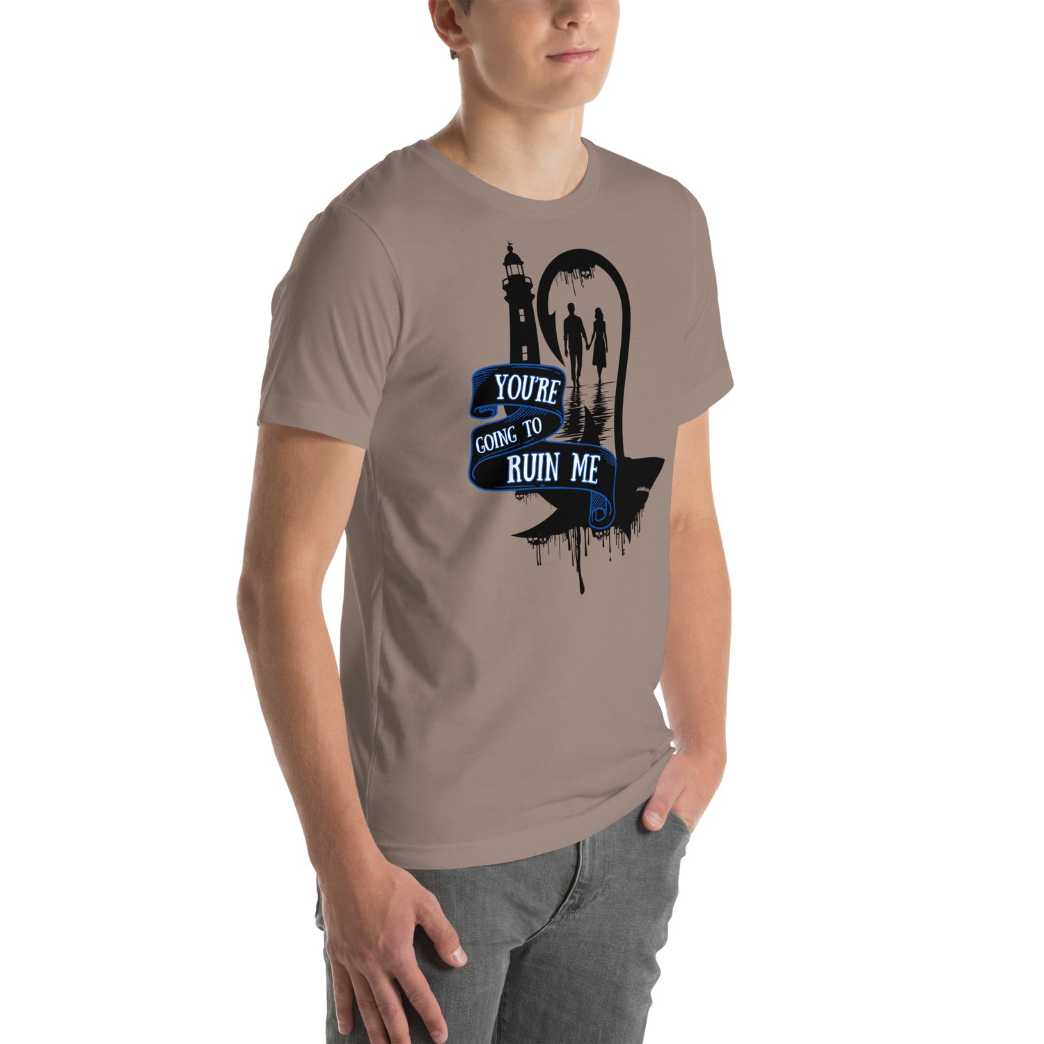 Image of Officially licensed does it hurt you're going to ruin me black Unisex t-shirt