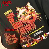 Image 1 of Unisex “House Of 1000 Cats” Black Hoodie