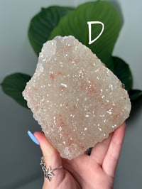 Image 7 of DOUBLE SIDED PINK ICY APOPHYLITE SPECIMENS -INDIA-