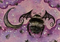 Image 2 of ‘Bumblebat Bum’ Original Painting