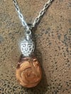 Rusty Pendant Necklace