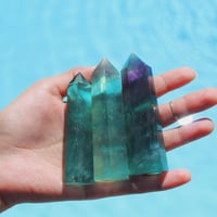 Image 1 of Green Fluorite Towers