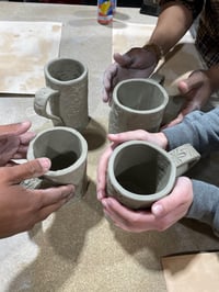 Image 4 of Date Night Clay Planters/Mugs