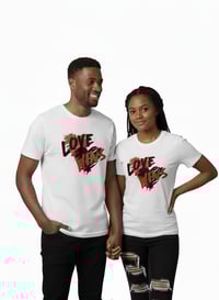 Image 1 of YB White Love Wins Graphic T-Shirt