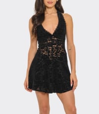 Image 7 of Kenzy Lace Halter Dress