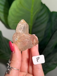 Image 17 of CHOOSE YOUR OWN NATURAL (UNPOLISHED) RUTILE IN QUARTZ POINT -BRAZIL-