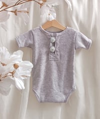 Image 1 of Boys bodysuit Patrick | grey | 12 months