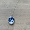 Porcelain silver necklace 3