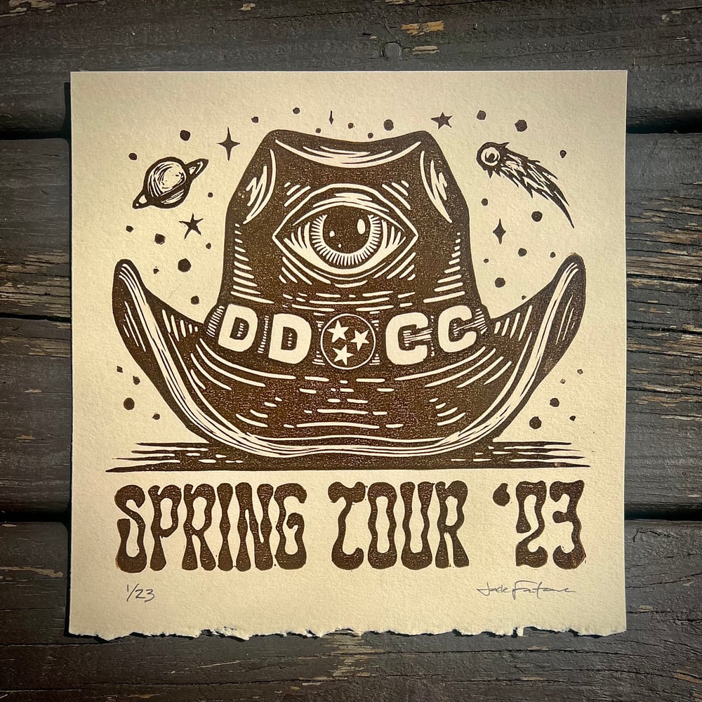 Image of DD + CC Spring Tour print