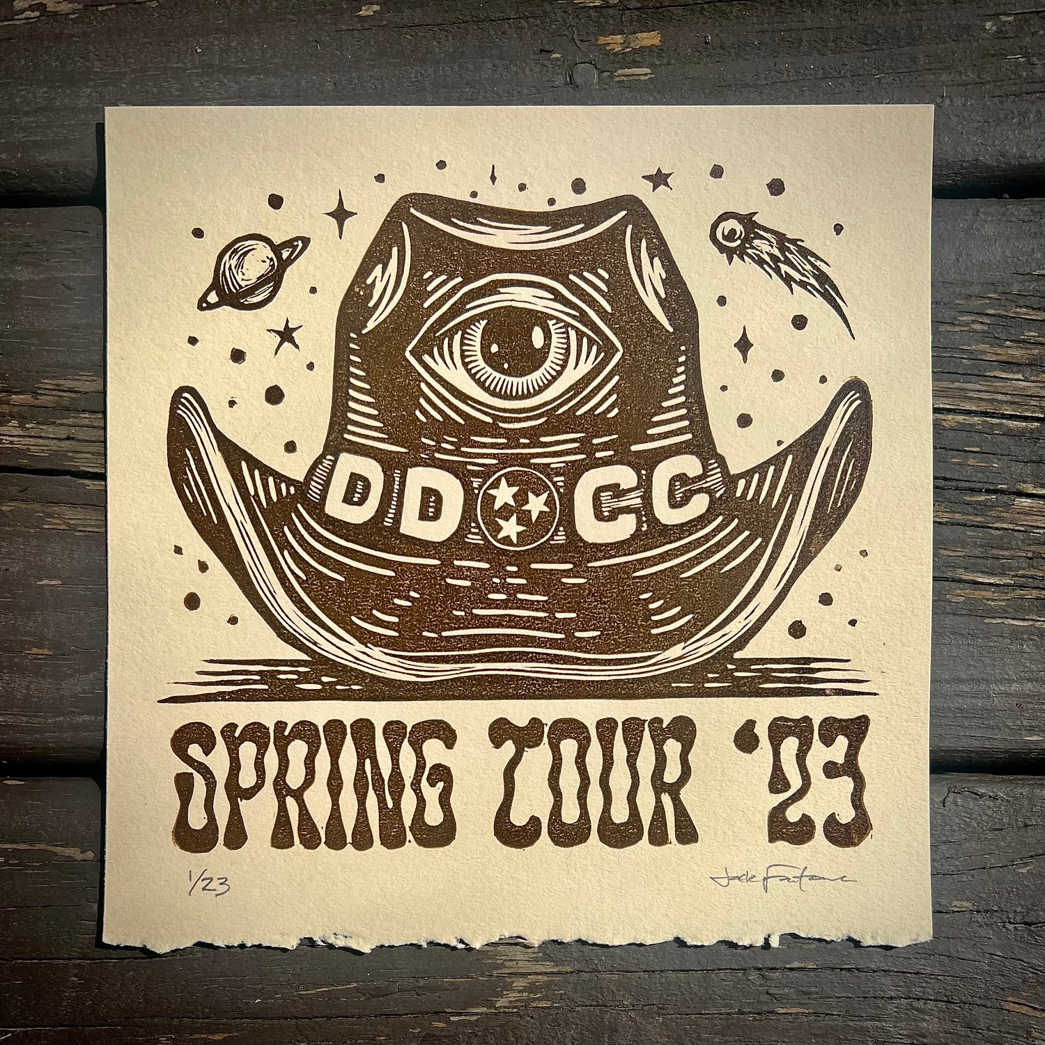 Image of DD + CC Spring Tour print