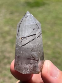 Image 2 of Red Rutile In Quartz Generator #2572