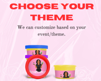Custom Mini Play Dough (A dozen)