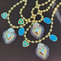 Image 1 of Saona Heart Pendant Necklace