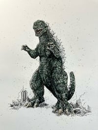 Image 1 of Godzilla Daily Halloween 11x14 - Creepy Cuties And Killer Kaijus